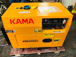 Máy phát điện KAMA 6500T chạy dầu cách âm