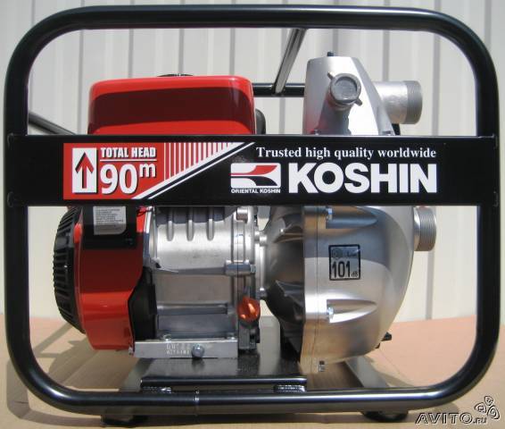 Máy bơm chữa cháy KOSHIN Nhật SERH 50V cột áp 90m  
