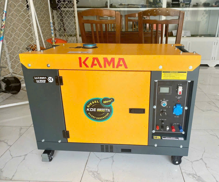 Máy phát điện Diesel Kama 8800 6kw chính hãng